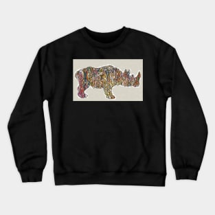 One Magical Rhino Crewneck Sweatshirt